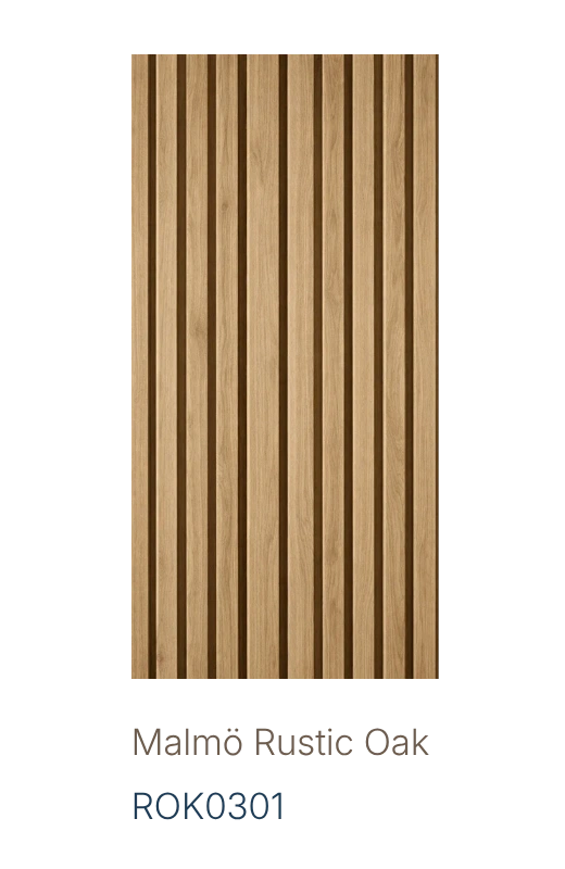 Vaggpanel Malmö Rustic Oak