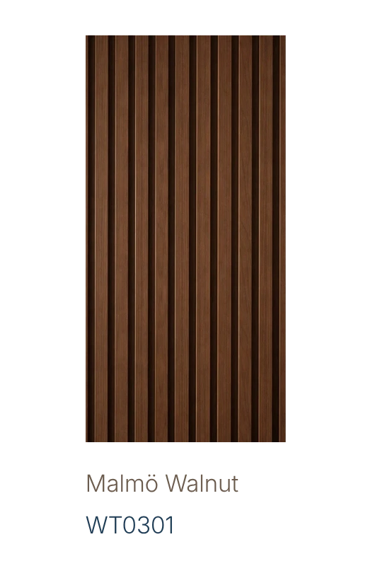 Vaggpanel Malmö Walnut