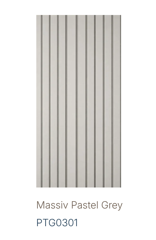 Vaggpanel Massiv Pastel Grey
